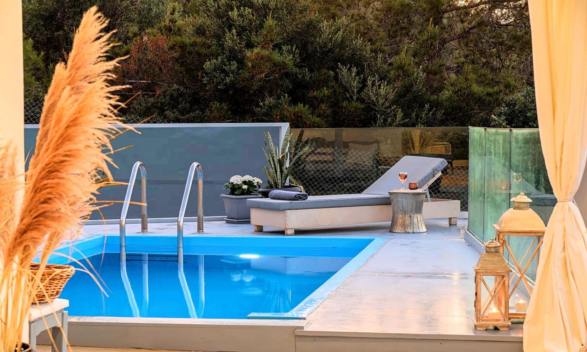 Olive Heated Pool Villa