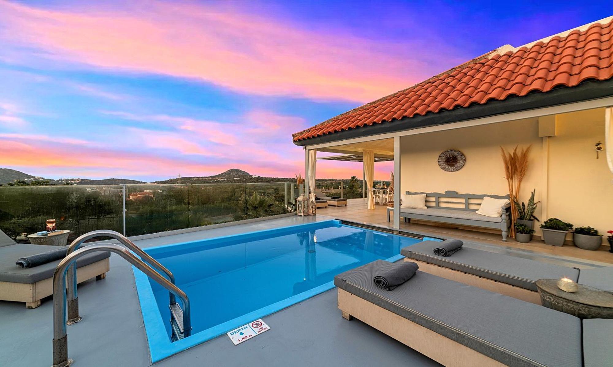 Olive Heated Pool Villa